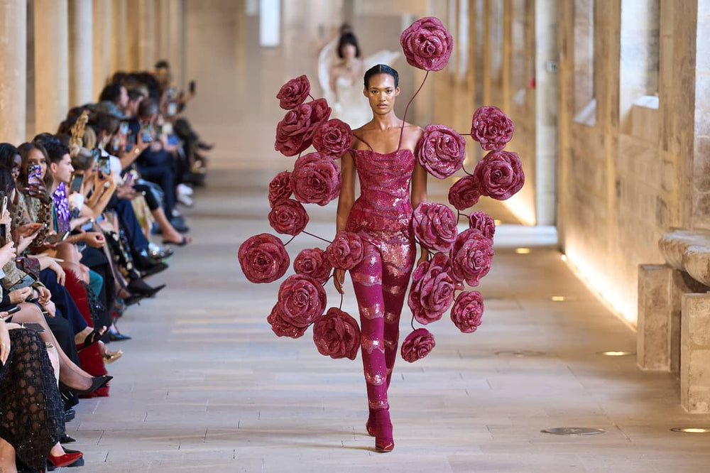 What We Saw At Couture — And How To Bring It Into Pregnancy Dressing